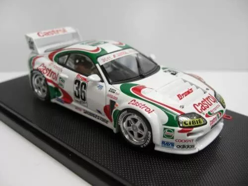 Rare EBBRO 1/43 Castrol Tom's Supra JGTC 1995 White / Green from Japan 2911