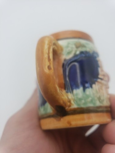 Vintage Boot Hill Dodge City Kansas Souvenir Miniature Cup Mug Stein Western 3" - Picture 9 of 10