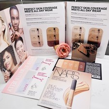 9x  Mixed lot Huda Beauty, Bobbi brown foundation Cards, Nars Concealer, Primer