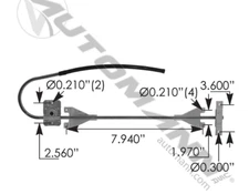 AUTOMANN HLK2557   WINDOW REGULATOR LH KENWORTH K092-407, K092407