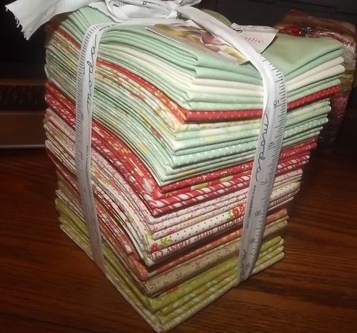Quilting Fabric FQ Fat Quarter Moda Bundle Ella & Ollie 34 ct 20300AB