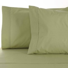 Egyptian Cotton Blend 530 Thread Count Solid Pillowcases, Set of 2