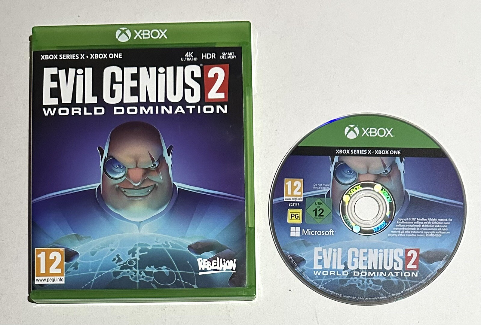 Evil Genius 2 II World Domination Microsoft Xbox One / Series X Boxed PAL