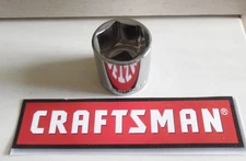 Craftsman 3/8" Dr - 6 pt Sae or Metric  Socket 6 Pt  -  New