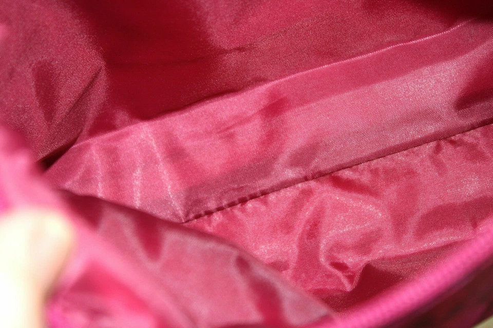 Estuche de Maquillaje Lancome Cosméticos Bolsa de Viaje Rojo Rosa Foto 4 de 4