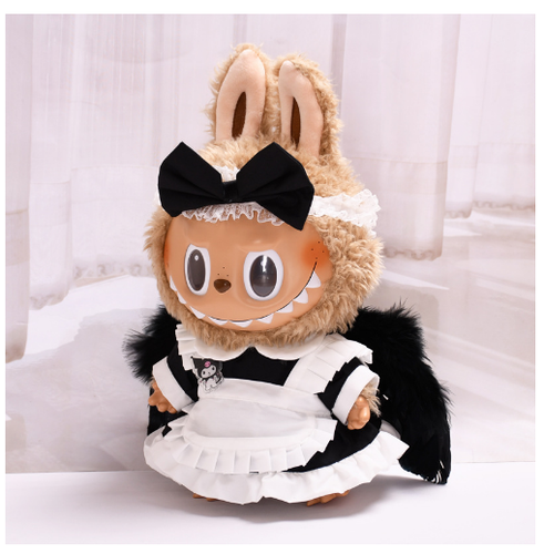 NEW Plush38cm The Monsters Plush Doll Black White Clothes Set No Doll - Picture 3 of 10