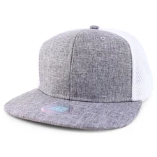 XXL Oversize Air Mesh Back Flatbill Baseball Cap   - FREE SHIPPING