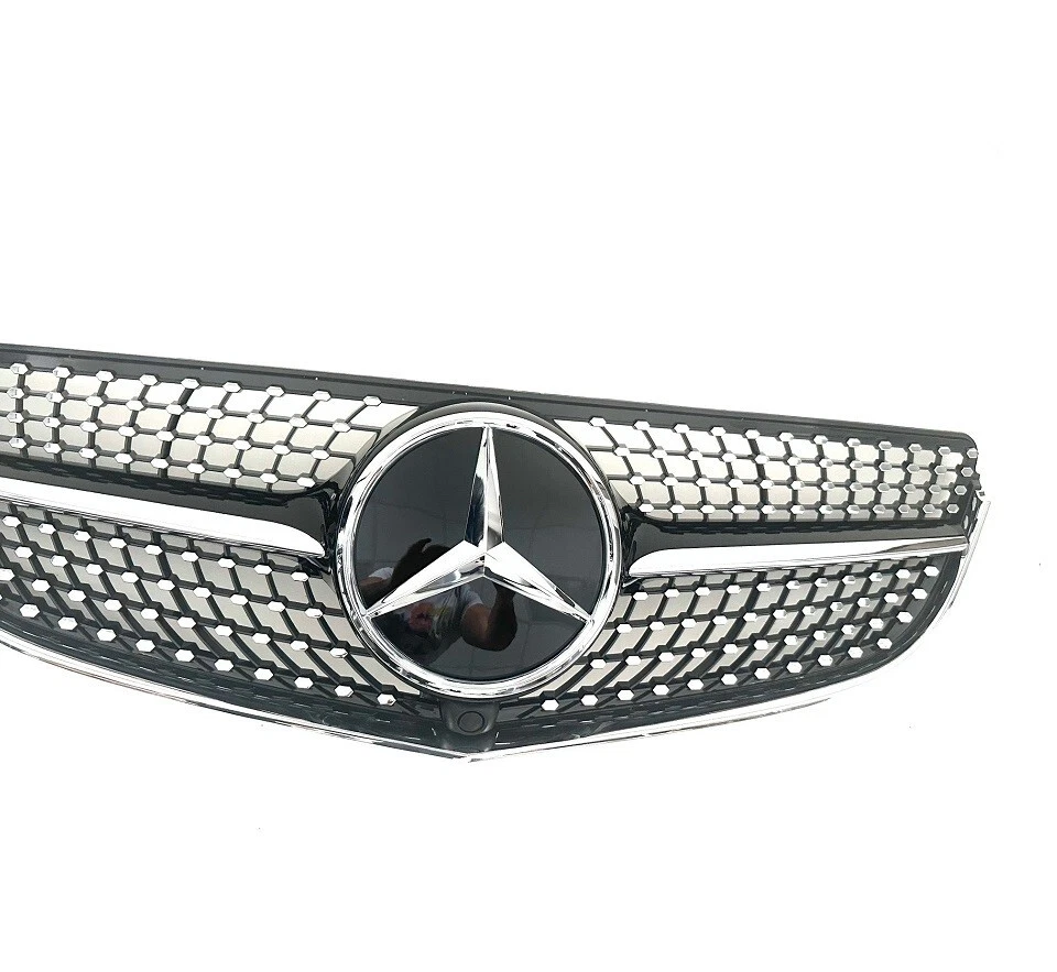 Calandre diamant MERCEDES classe E coupé C207 W207 phase 2 05/2013-2017 et logo - Photo 3/4