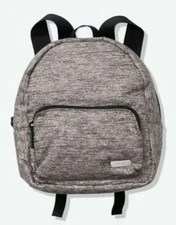 Victoria's Secret Pink Mini Backpack Marble Gray