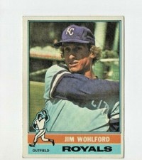 1976 Topps Baseball Card #286 Jim Wohlford -Kansas City Royals 