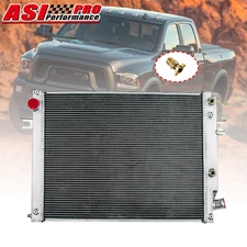 2 Row Aluminum Radiator Fits 2013-2018 Ram 2500 3500 4500 5500 CU13490 Quality