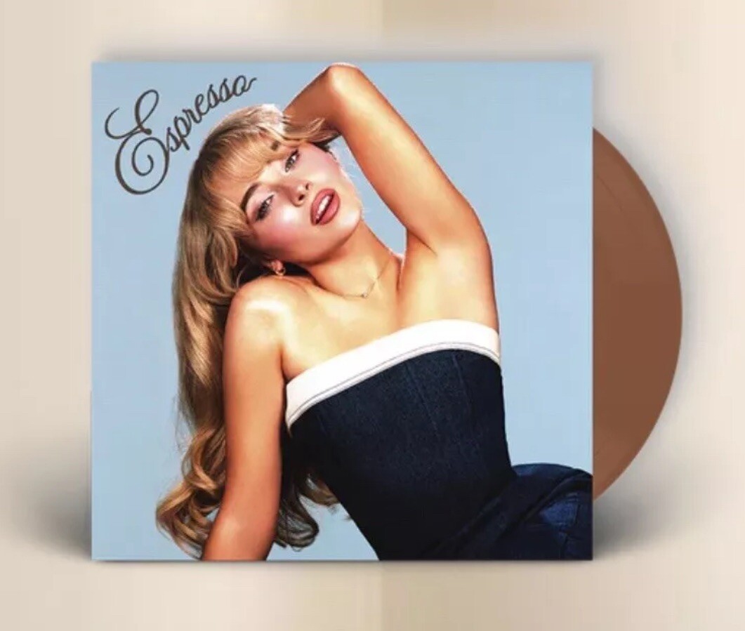 Sabrina Carpenter Espresso Chocolate Brown Colored 7" Vinyl LP Single New Sealed