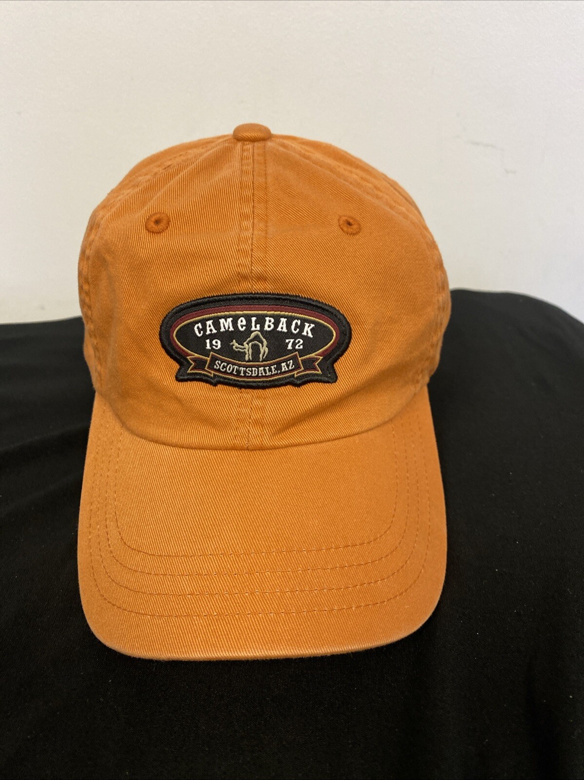 Camelback Hat Cap Adjustable Baseball Orange Impe… - image 1