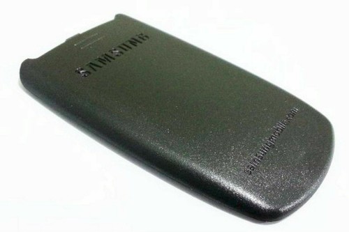 GENUINE Samsung SGH-C260 BATTERY COVER Door BLACK vertical flip cell phone back