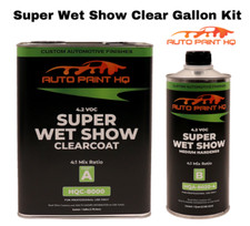 Super Wet Show Clear Coat Gallon Quart Act 41 Mix Ratio Clearcoat Kit Super Wet Show Clear Coat Gallon Quart Act 41 Mix Ratio Clearcoat Kit