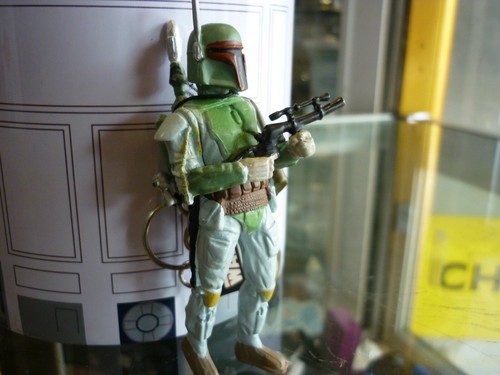 STAR WARS KEYCHAIN COLLECTABLES " BOBA FETT " 2008 LUCASFILM KEYRING - AU STOCK - Picture 2 of 12