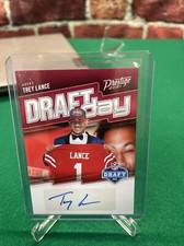 Trey Lance 2021 Prestige Draft Day ROOKIE RC AUTO SP SSP