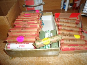 1986-P LINCOLN CENT ROLL - YOU ARE BIDDING THIS LISTED ROLL ONLY