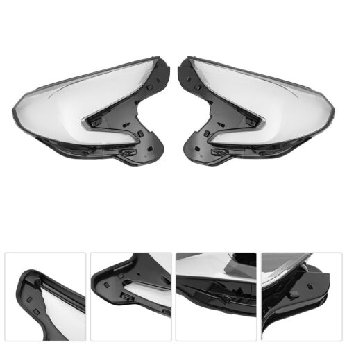 LH&RH Headlights Cover Replace The Original Lampshade For GMC Terrain 2018-2021 - Picture 10 of 16