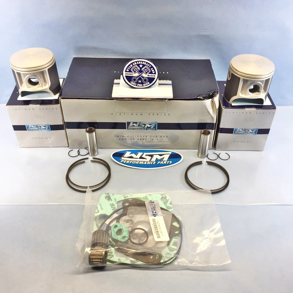 NUEVO 84,75 mm OVER WSM PLATINUM KIT EXTREMO SUPERIOR POLARIS 800 2002-2004 OCTANE VIRAGE Foto 4 de 4