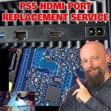 PS4/PS5 HDMI Port Repair Service with YT video from Raff