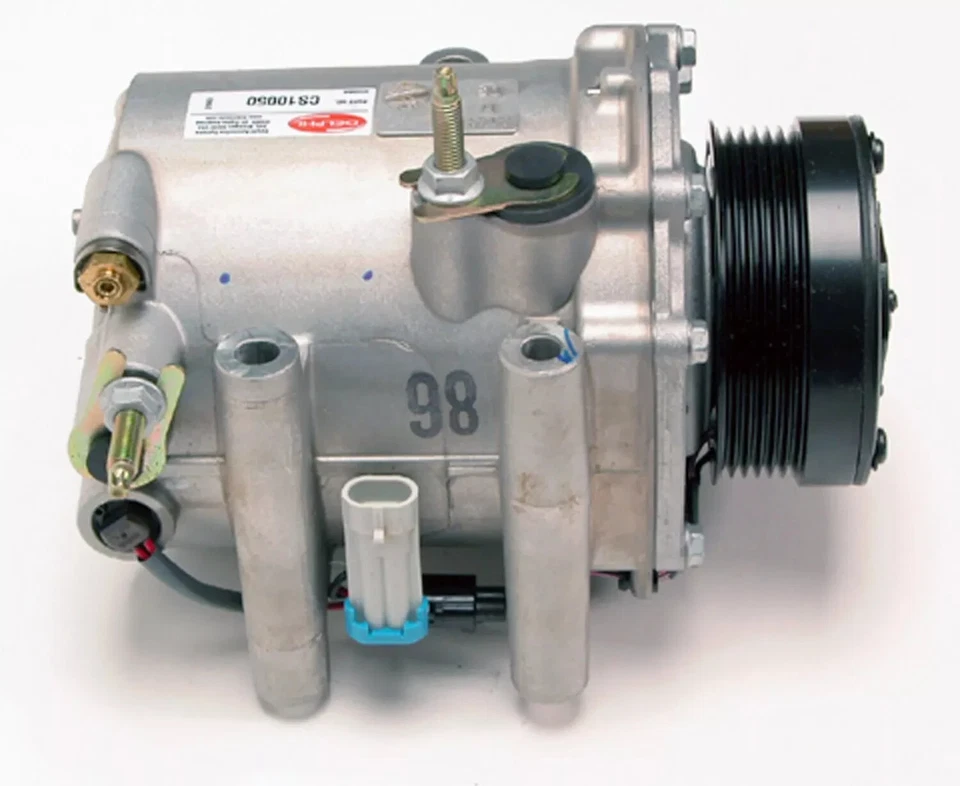 Conjunto de compresor de aire acondicionado Delphi y embrague modelo OE repuesto CS10050 Foto 3 de 4
