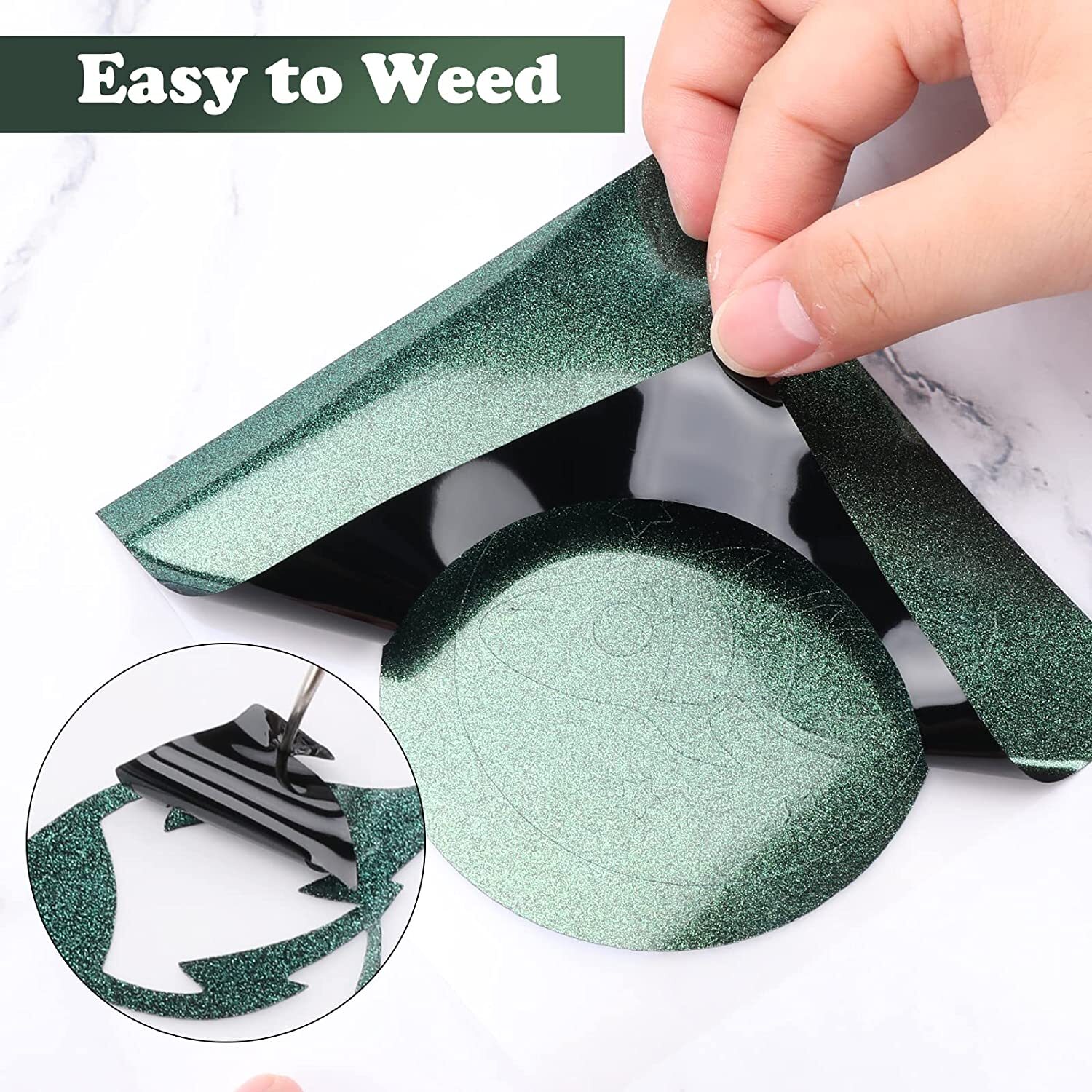 Chameleon Permanent Vinyl 12" x 5 FT Adhesive Vinyl for Cricut Machine