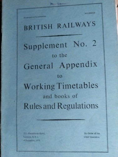 9 British Railway Supplement S Southern,North East Midlands Etc - Picture 4 of 10