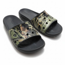 Crocs Unisex Classic Slide Sandal Camo US Men's 5 - Women's 7