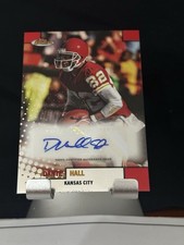 2024 Topps Finest - Flashback Autographs Dante Hall #FBA-DH Refractor (AU)