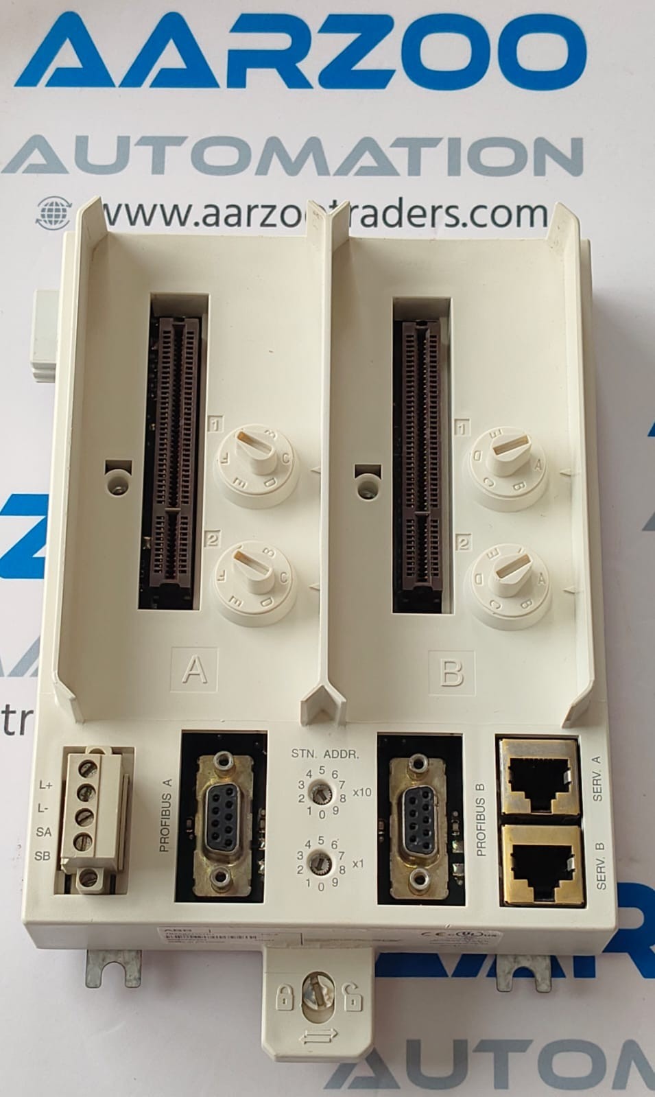 ABB TU847 1+1 MODULE TERMINATION UNIT FOR CI840 / CI840A 3BSE022462R1 USED