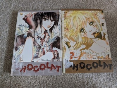 Chocolat Volume 1 & 4 Ji-Sang Shin Geo English Manhwa Manga OOP