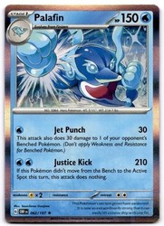 Palafin 062/197 Obsidian Flames Deck Exclusive Rare