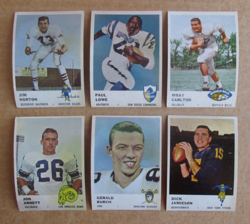 Jim Parker #35 1961 Fleer card