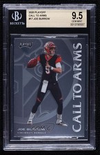 2020 Panini Playoff Call to Arms Joe Burrow #CA-17 BGS 9.5 GEM MINT uk2