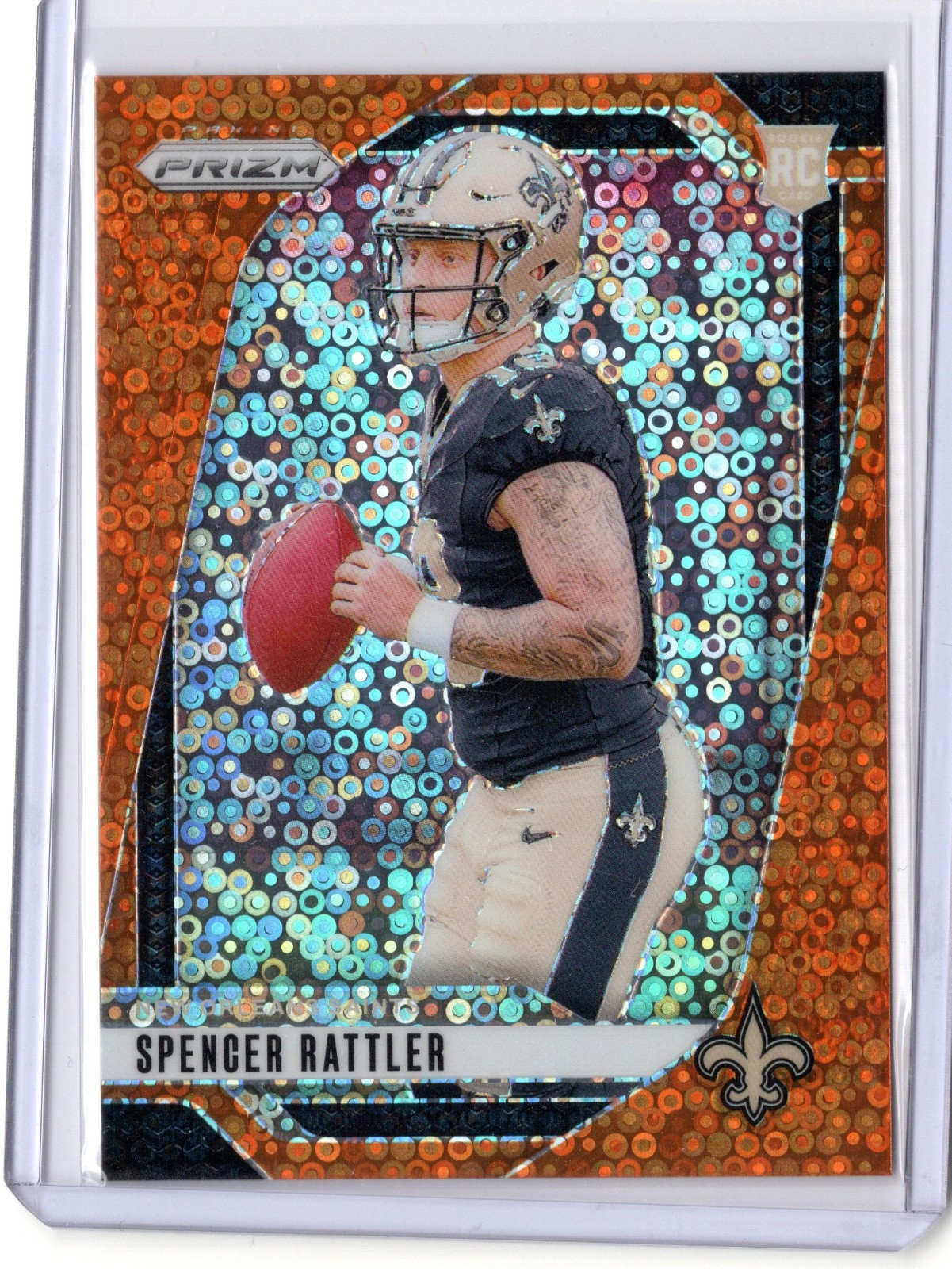2024 Panini Prizm - Rookies Spencer Rattler #388 Disco Prizm (RC)