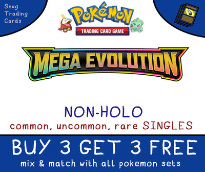 Mega Evolution Einzelkarten - Pokemon - KAUFE 3 ERHALTE 3 - MINT