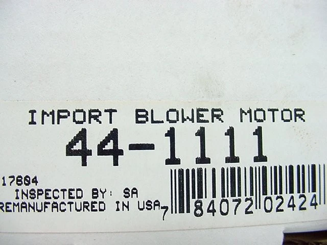 Ventilador soplador HVAC remanufacturado motor calentador CA para Datsun 200SX 84 85 86 87 88 Foto 3 de 3