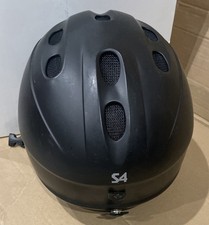 Giro S4 - Ski/Snowboard Helmet Size Med, Adult Matte Black 55.5-57 cm