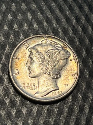 1943-S Mercury Dime 10c in CH BU -  Nice Collector Coin