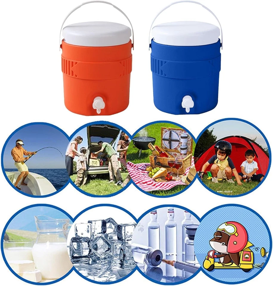 Hervidor de agua refrigerado y aislado de 3,8 L, dispensador portátil de bebidas de agua deportiva Foto 4 de 4