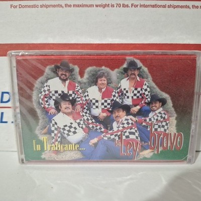 La Ley del Bravo Un Traficante Cassette 1997 Norteno Corridos Racheras New