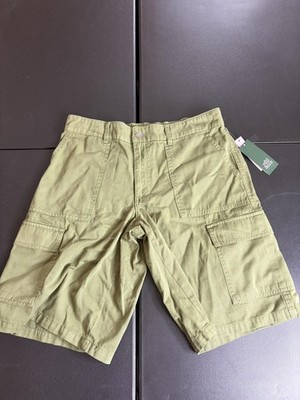 Wild Fable Shorts Womens Small Green Cargo Utility Pocket Elastic Waist Casual