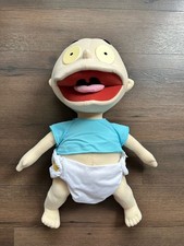 Vintage Rugrats Tommy Pickles Large 24  Plush Doll 1997 Viacom Very Good