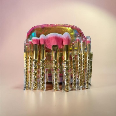 BH Cosmetics x Doja Cat Metamorphosis 10 Piece Brush Set with Bag New