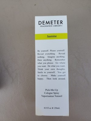 DEMETER Fragrance Library  Jasmine Pick-me-up Cologne Spray New 4.0 Oz