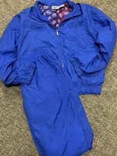 Vintage Y2K Reebok Blue  Track Suit Windbreak...