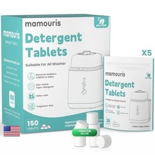 Mamouris 150 Count Bottle Washer Detergent Tablets For All Bottle Washers