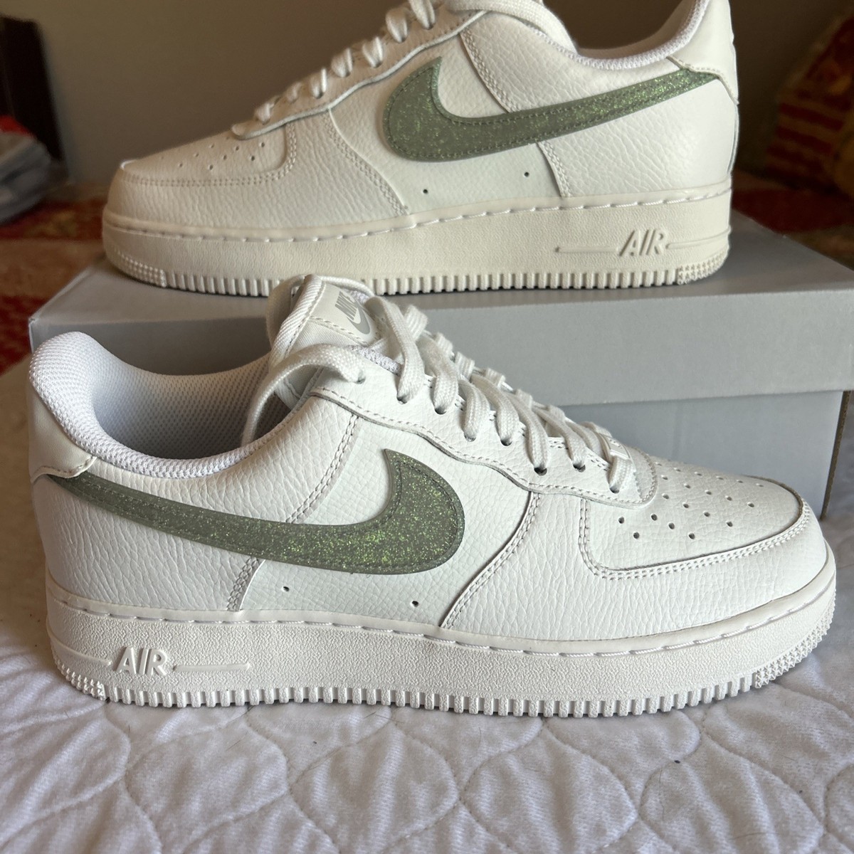 Buy Size 9.5 - Nike Air Force 1 '07 Essential Summit White Dusty