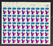 US 1439 Mint Sheet (MNH) CARE 25th Anniversary (PB8) 8-Cent 1971 ZAYIX